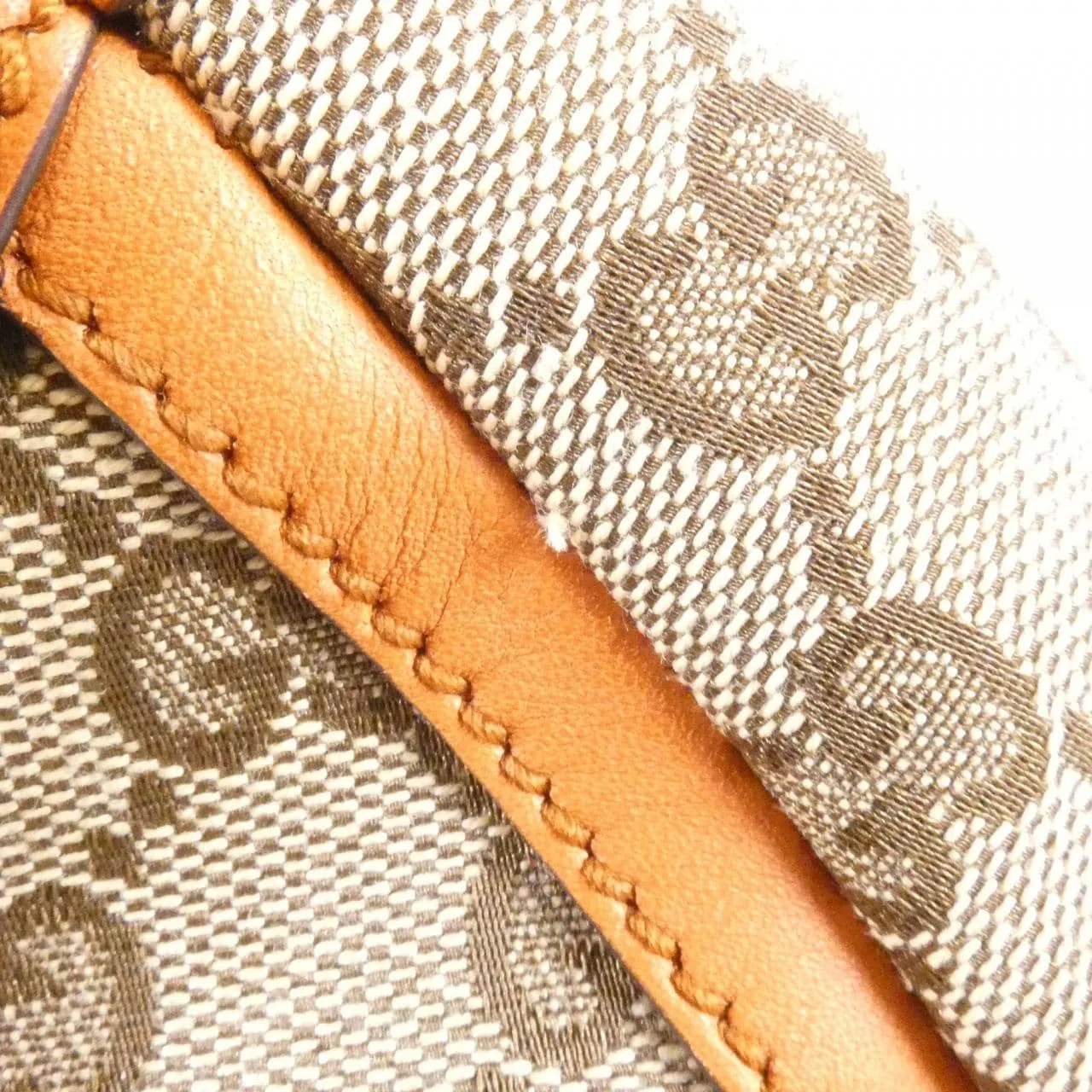 GUCCI 190525 FFPAG Shoulder Canvas 米色 帆布 中古品A - 縮圖 6