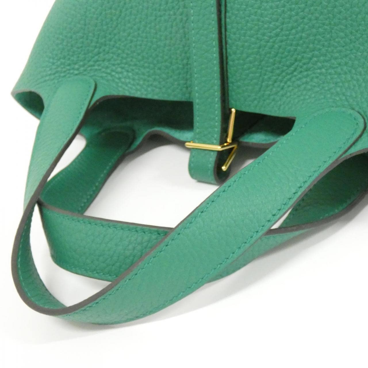 HERMES HERMÈS Picotin 056289CC Bag Clemence Clemence Leather - Thumbnail 4