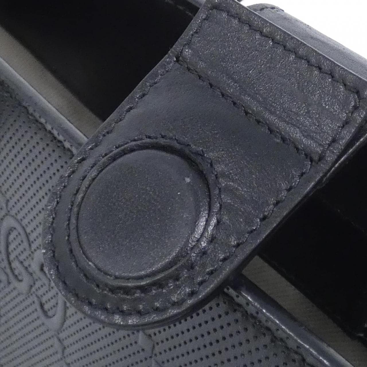 GUCCI 700421 1W3AN Bag Leather 黑色 皮革 - 縮圖 9