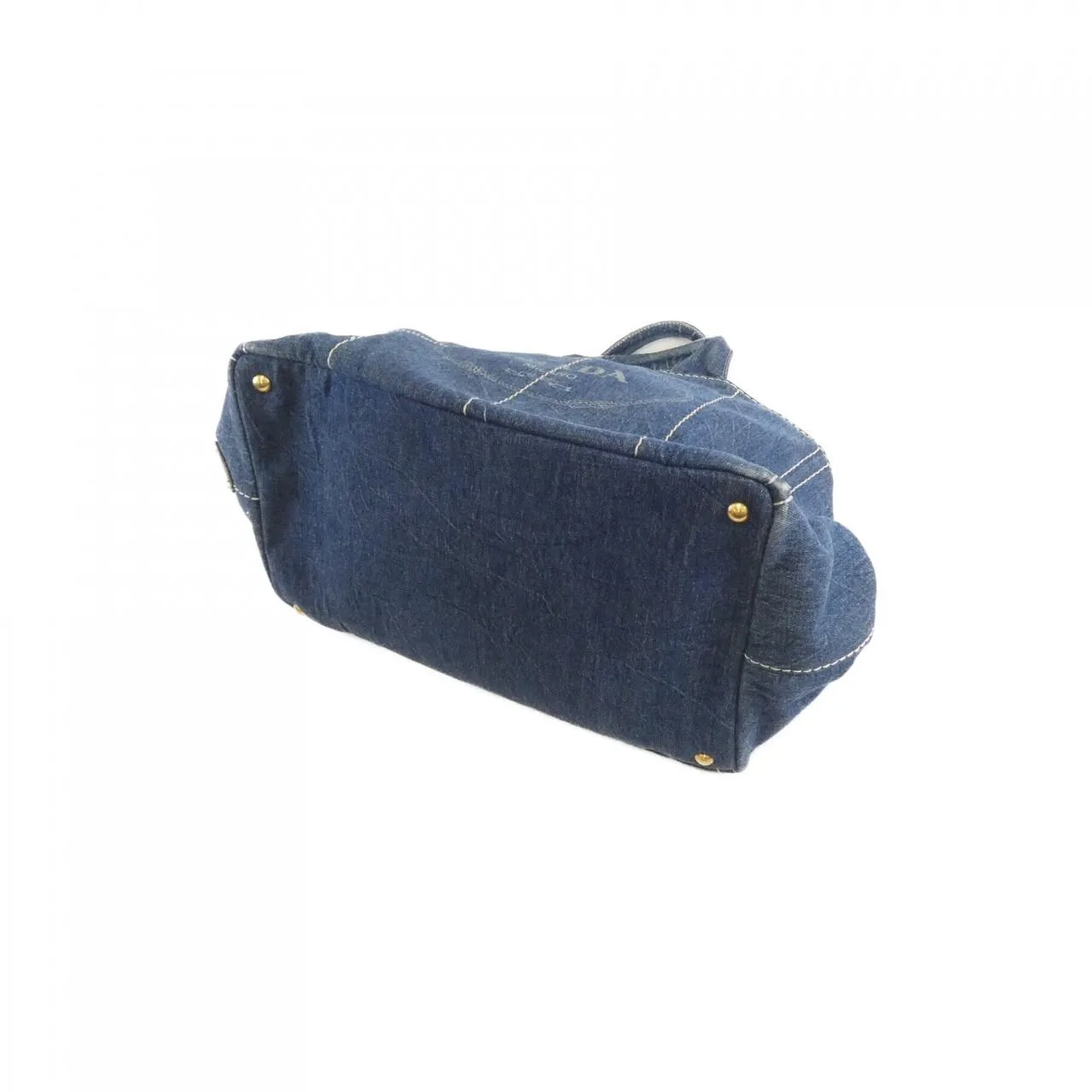 PRADA B1872B Handbag 白色 中古品B - 縮圖 3