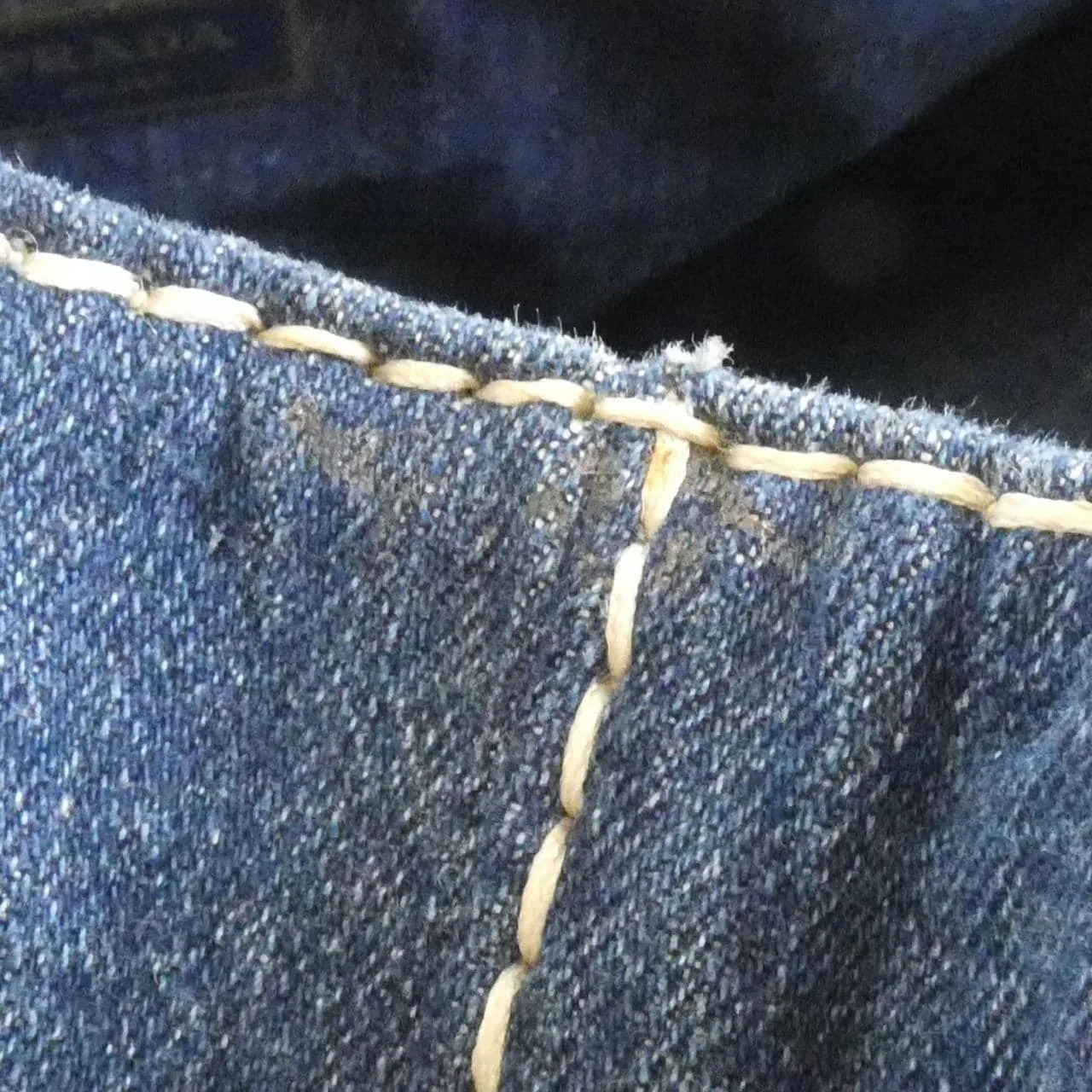 PRADA B1872B Handbag 白色 中古品B - 縮圖 5