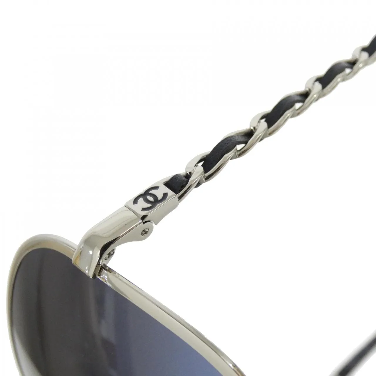 CHANEL 4194 Q Sunglasses Black Rank A - Thumbnail 4
