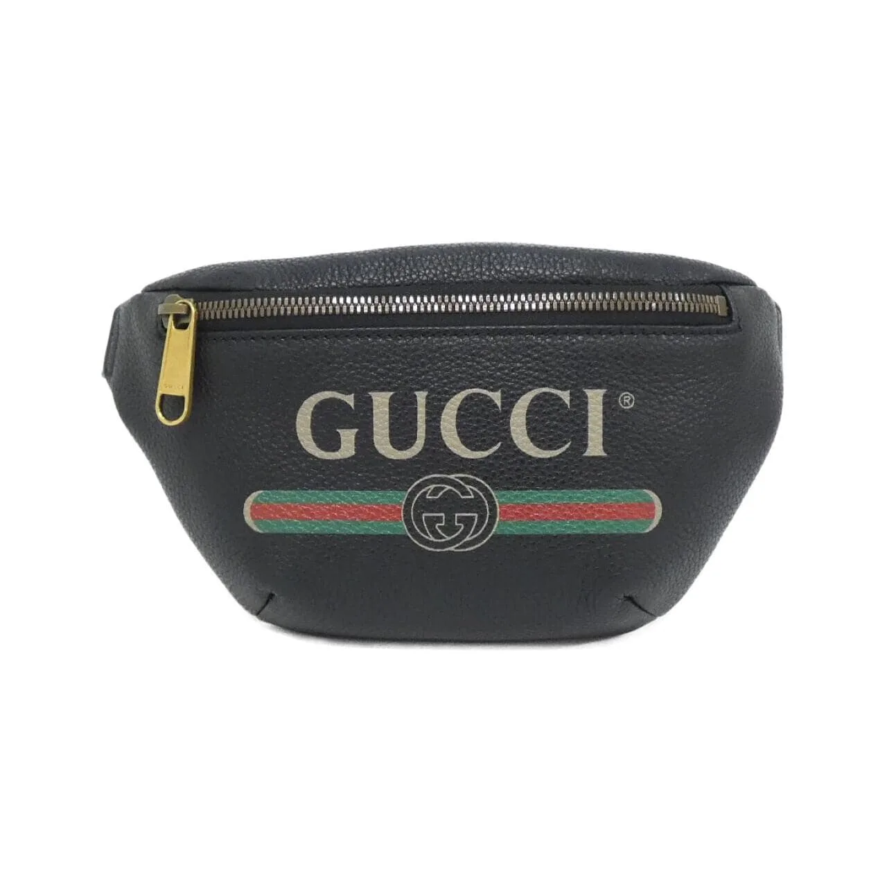 GUCCI 527792 0GCCT Belt Leather Black