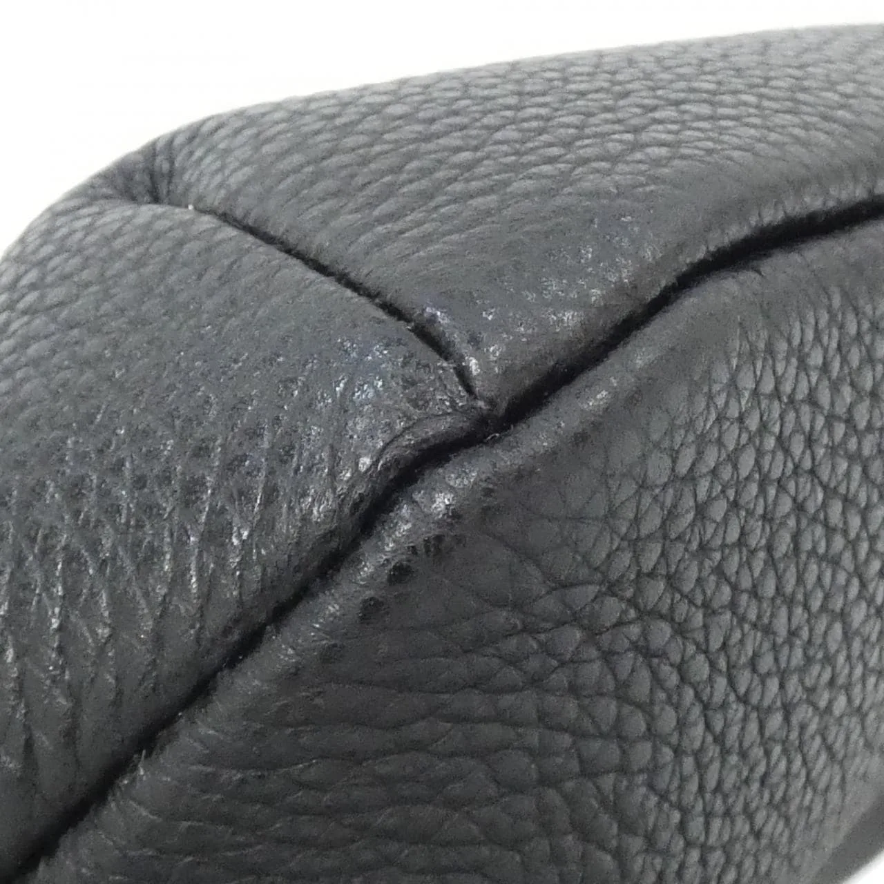 GUCCI 527792 0GCCT Belt Leather 黑色 皮革 中古品A - 縮圖 3