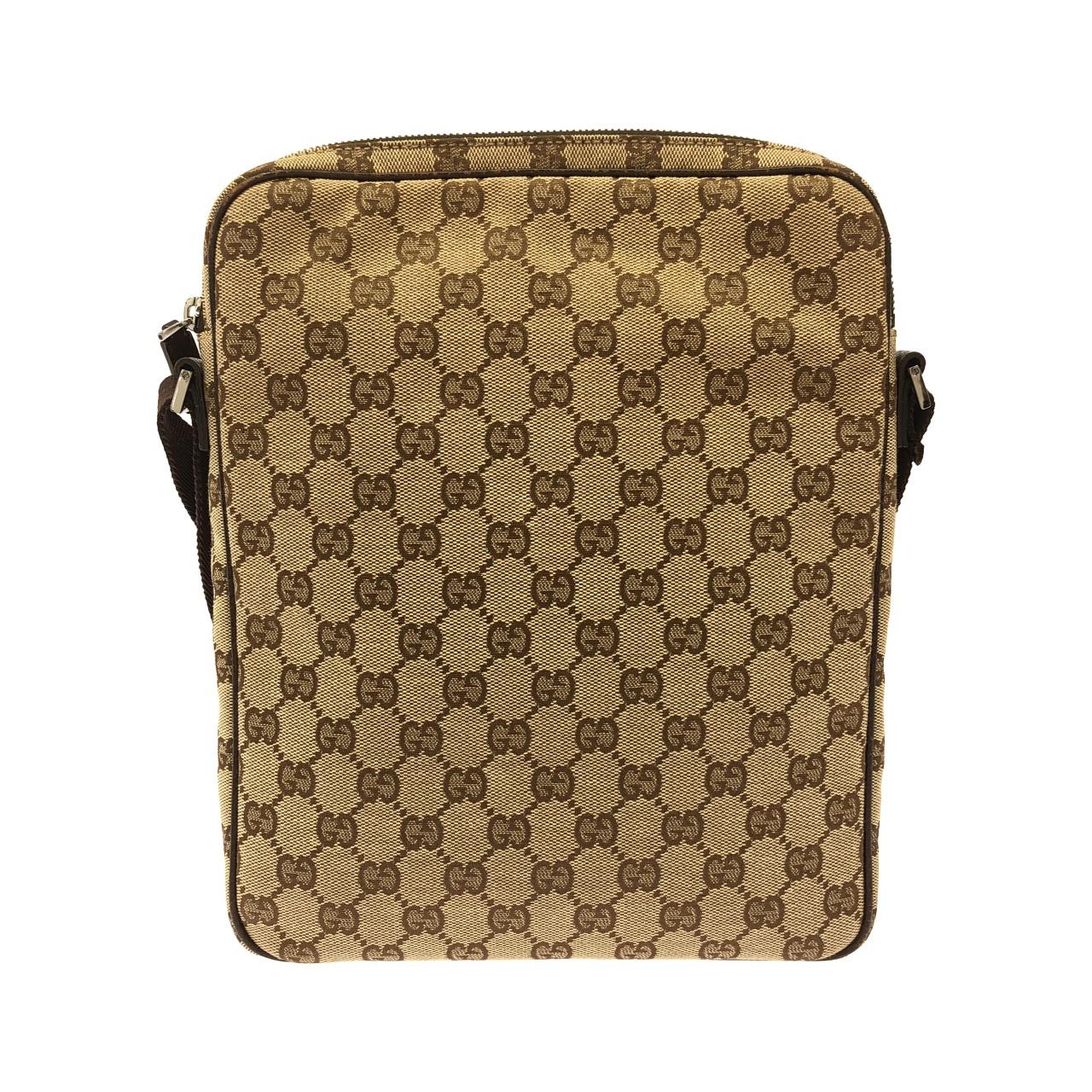 GUCCI 92551 Shoulder Bag Canvas Beige Canvas Rank A - Thumbnail 2