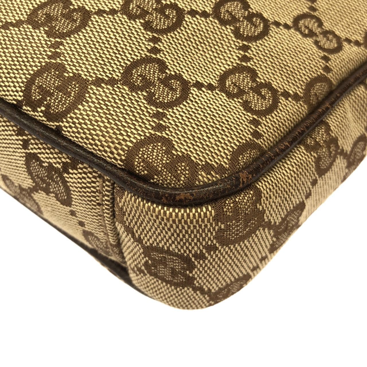 GUCCI 92551 Shoulder Bag Canvas Beige Canvas Rank A - Thumbnail 3