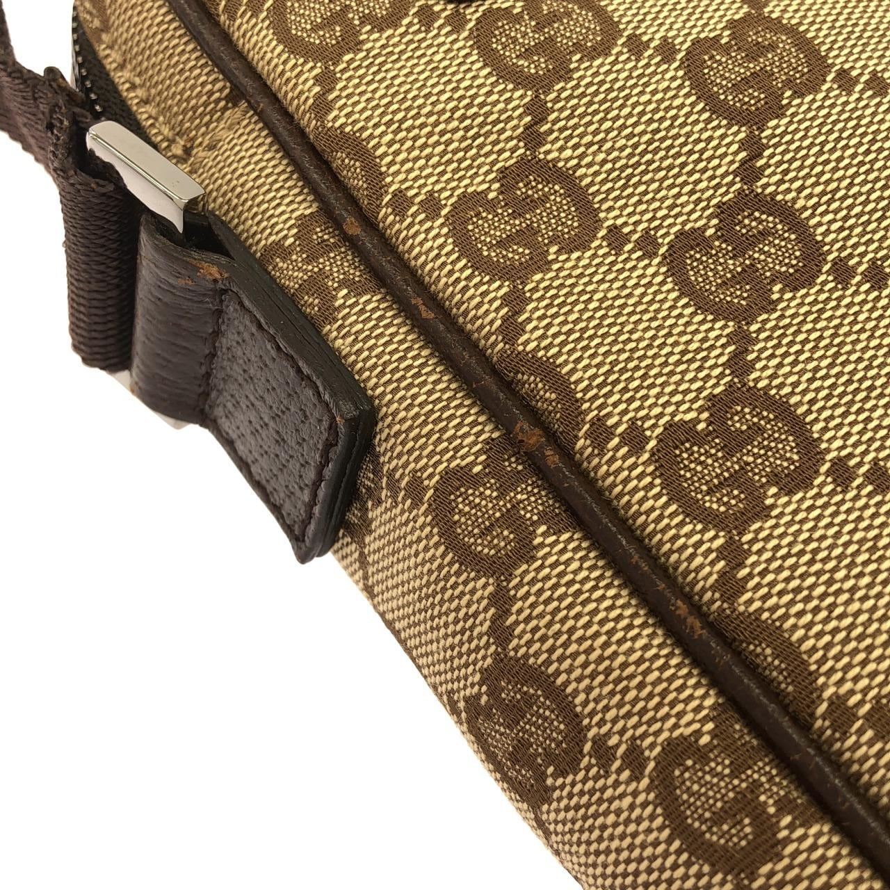 GUCCI 92551 Shoulder Bag Canvas Beige Canvas Rank A - Thumbnail 4