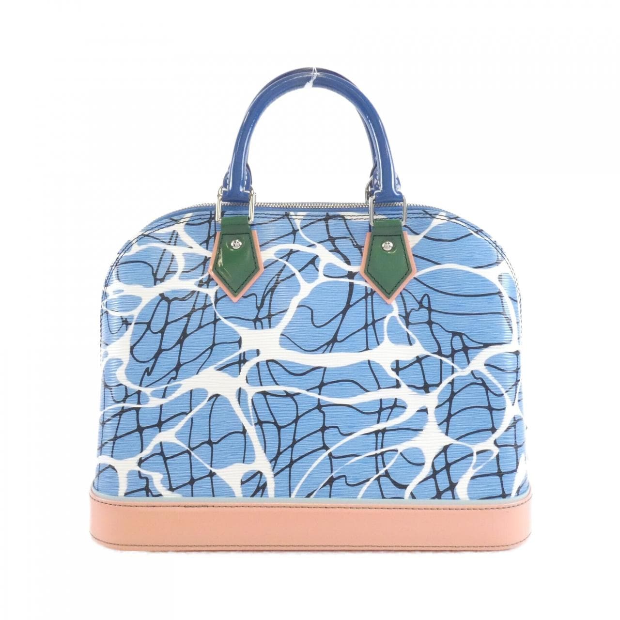 LOUIS VUITTON Alma M41571 Bag Epi 藍色 Epi 中古品A - 縮圖 2