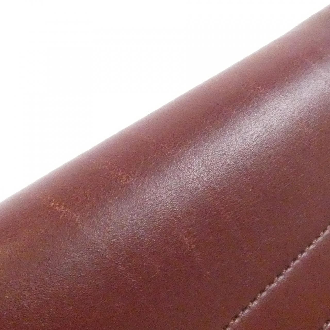 CELINE Handbag Leather 黑色 皮革 中古品B - 縮圖 4