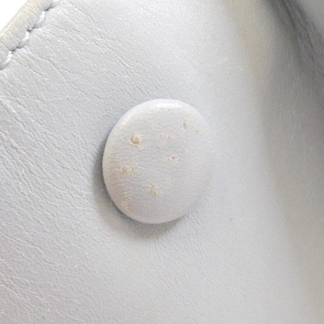 CELINE Handbag Leather 黑色 皮革 中古品B - 縮圖 6