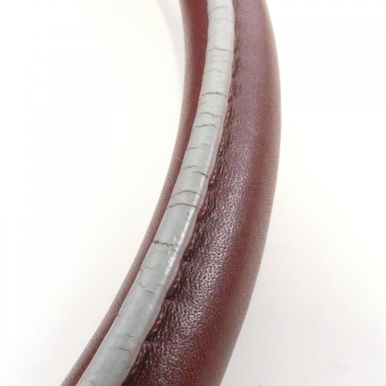 CELINE Handbag Leather 黑色 皮革 中古品B - 縮圖 9