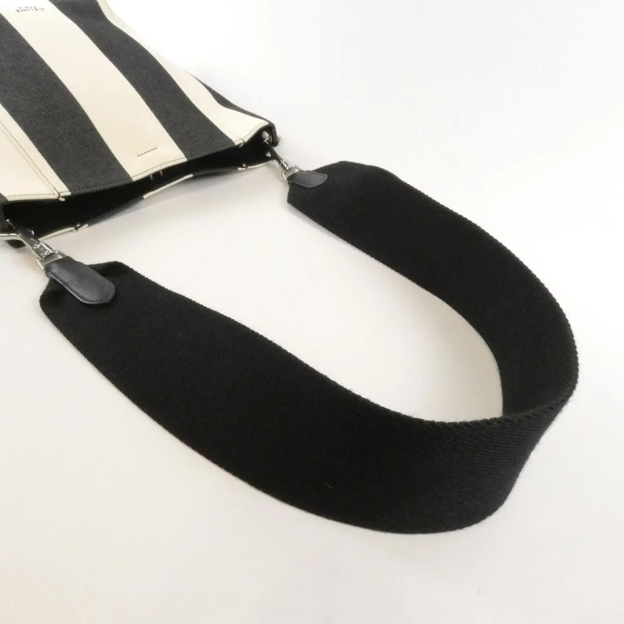 CELINE Luggage 189302BJR Shoulder Cotton 黑色 Cotton 中古品B - 縮圖 6