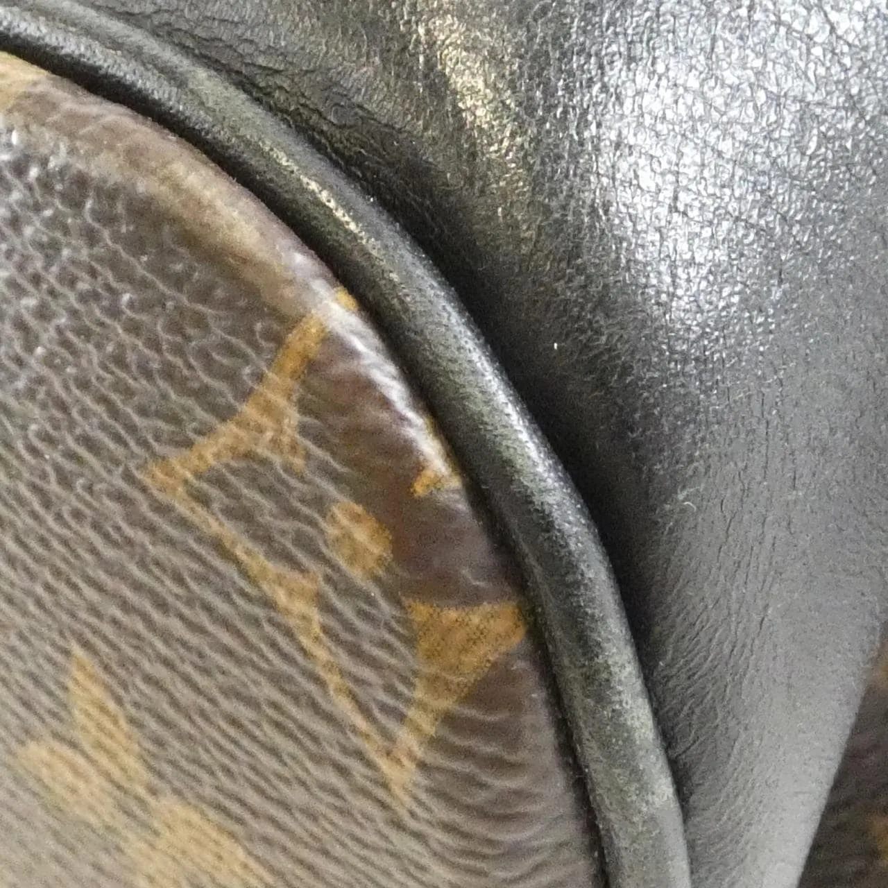 LOUIS VUITTON Christopher M43735 Backpack Monogram 黑色 Monogram 中古品B - 縮圖 4