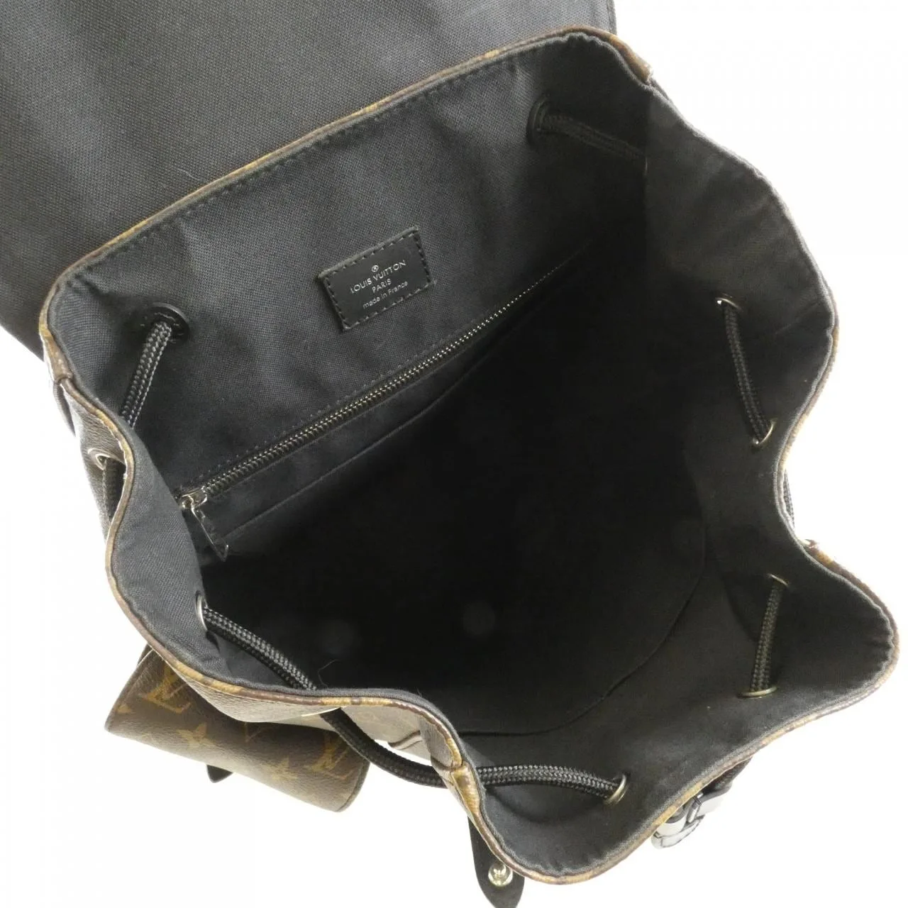 LOUIS VUITTON Christopher M43735 Backpack Monogram 黑色 Monogram 中古品B - 縮圖 10