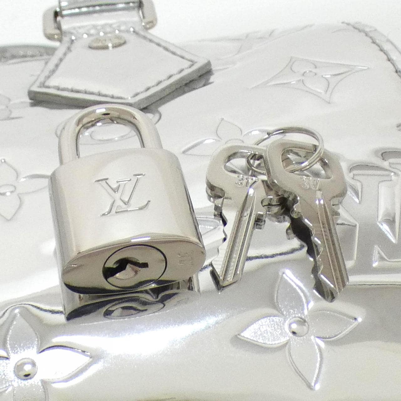 LOUIS VUITTON Speedy M11987 Boston Bag Monogram Silver Monogram Rank A - Thumbnail 3