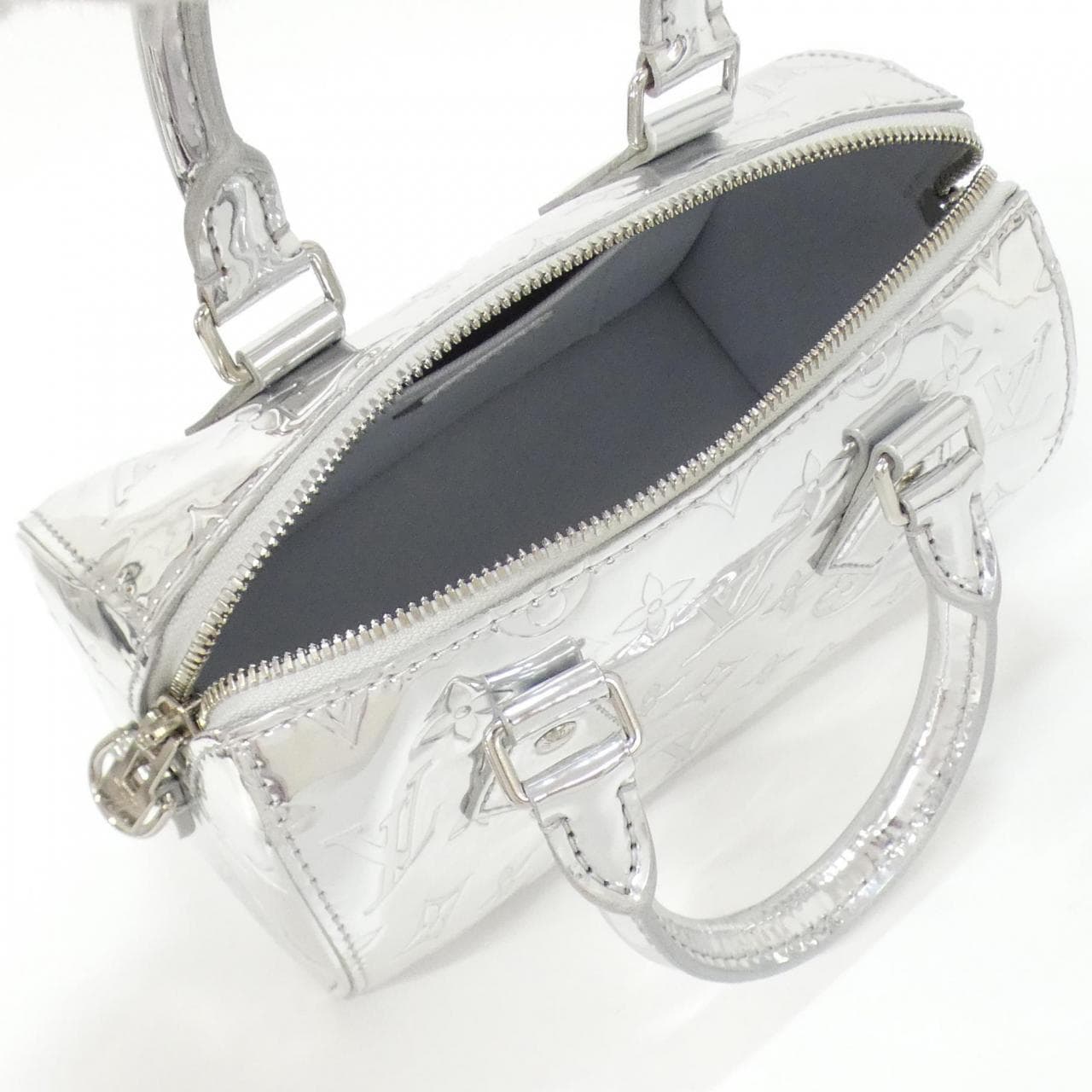 LOUIS VUITTON Speedy M11987 Boston Bag Monogram Silver Monogram Rank A - Thumbnail 5