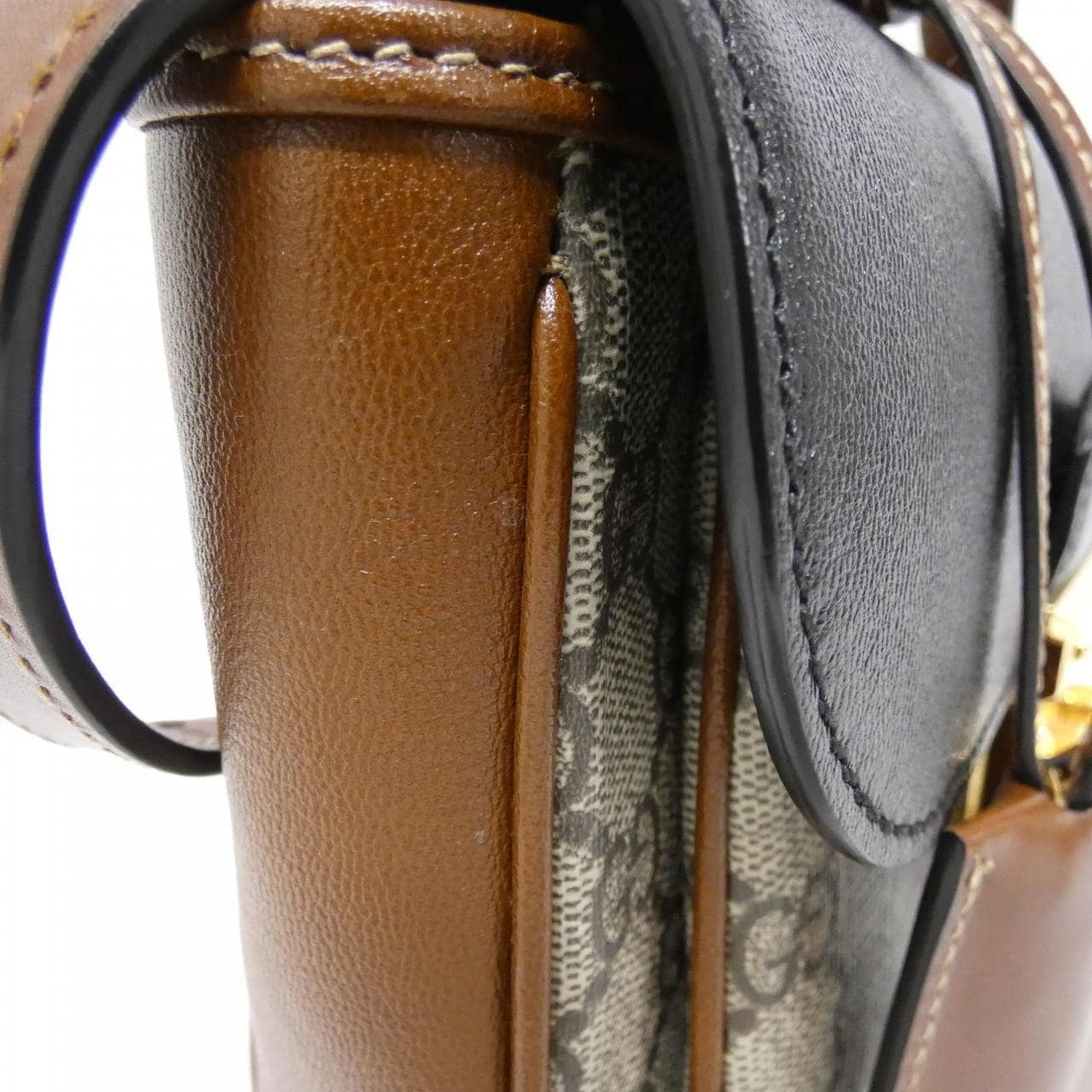 GUCCI 658487 2ZGAG Shoulder Bag Canvas Black Canvas - Thumbnail 8