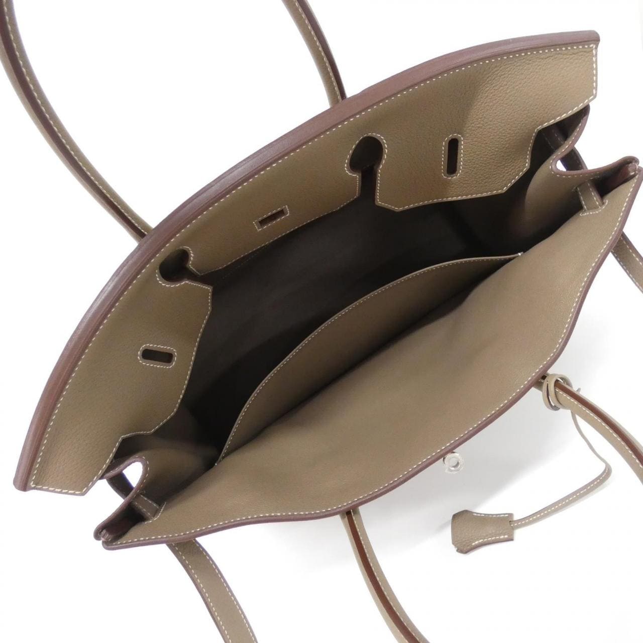 HERMES HERMÈS Birkin 030275CK Bag Togo Etoupe Togo Leather - Thumbnail 6