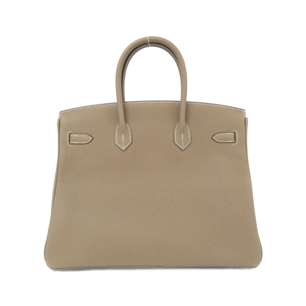 HERMES HERMÈS Birkin 027767CK Bag Togo Etoupe Togo Leather - Thumbnail 2