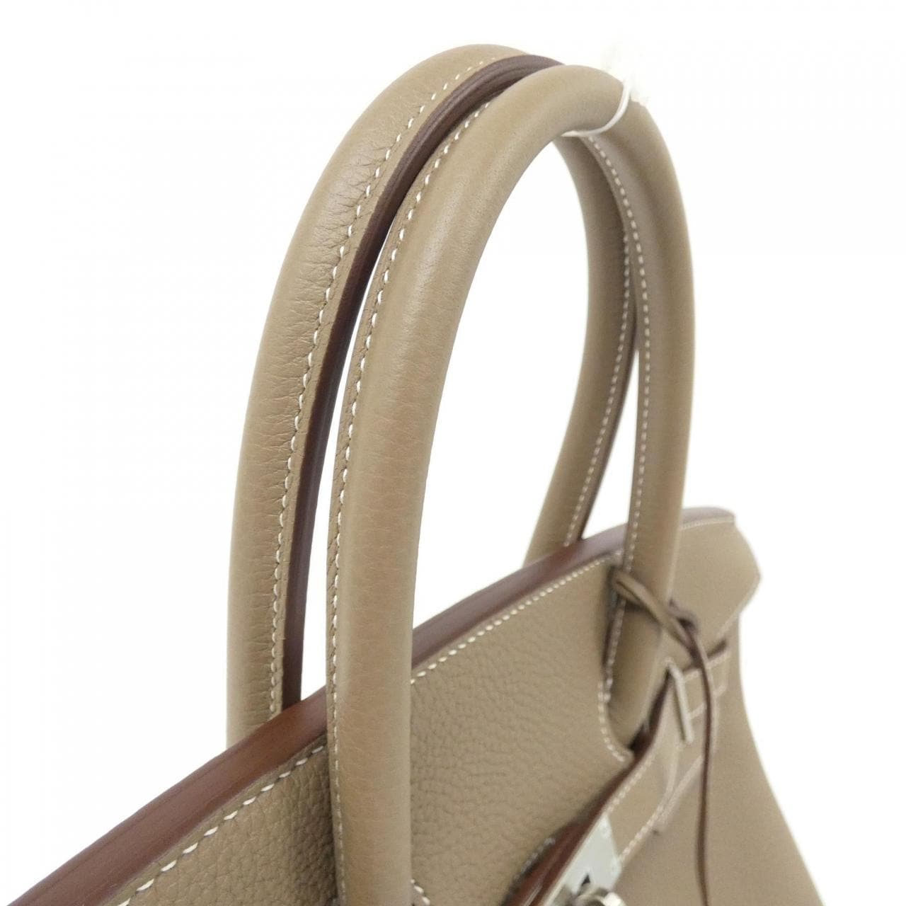 HERMES HERMÈS Birkin 027767CK Bag Togo Etoupe Togo Leather - Thumbnail 5