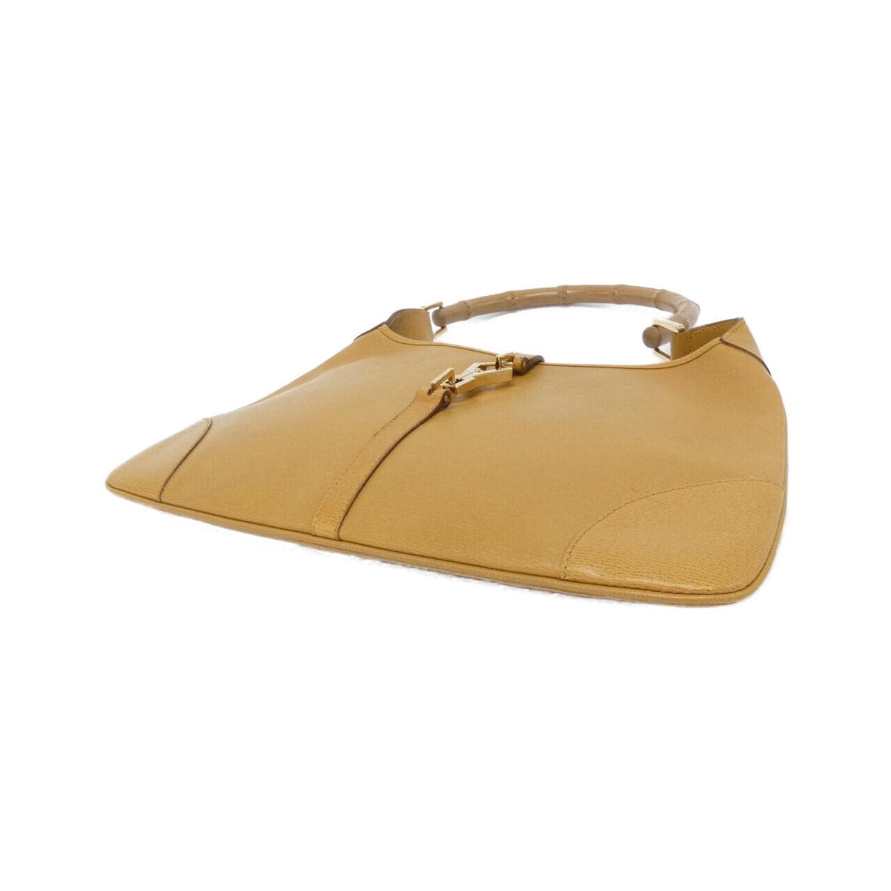 GUCCI 001 4060 Shoulder Bag Leather Beige Leather Rank A - Thumbnail 3