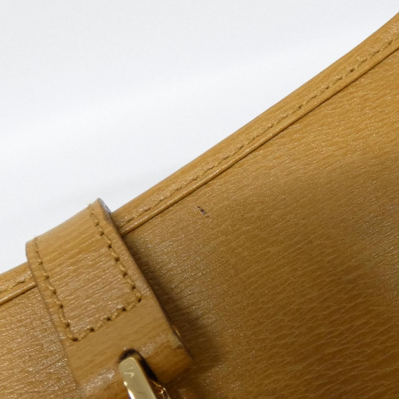 GUCCI 001 4060 Shoulder Bag Leather Beige Leather Rank A - Thumbnail 5