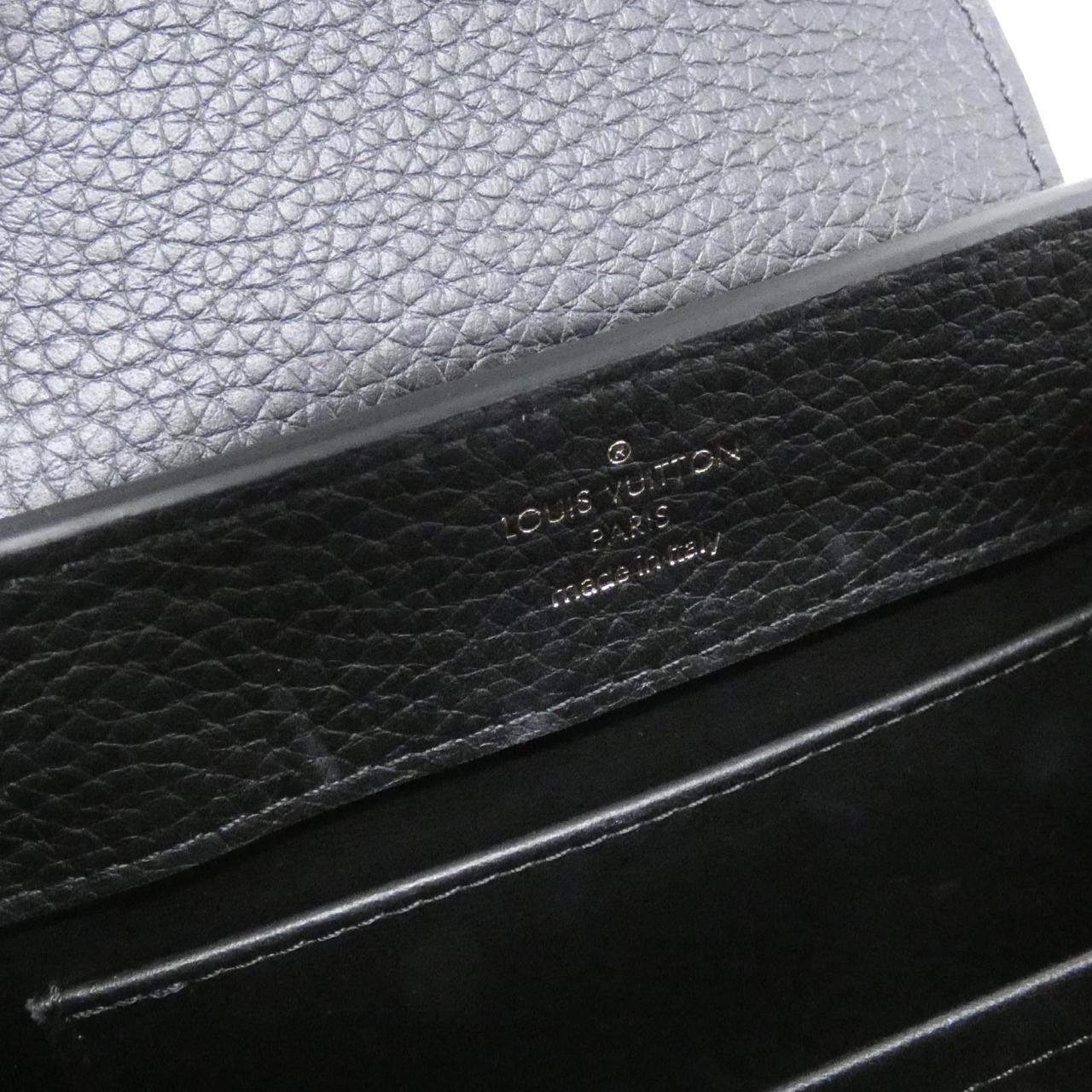 LOUIS VUITTON Capucines M56071 Bag Black Rank A - Thumbnail 8