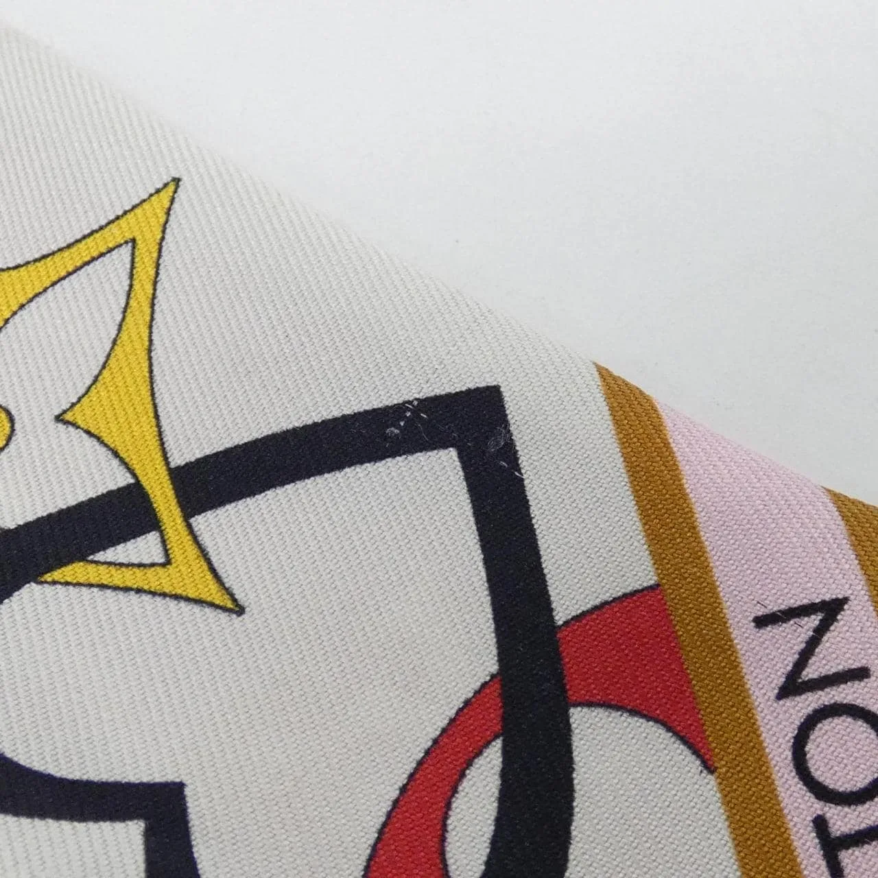 LOUIS VUITTON M78117 Scarf Rouge Rank A - Thumbnail 3