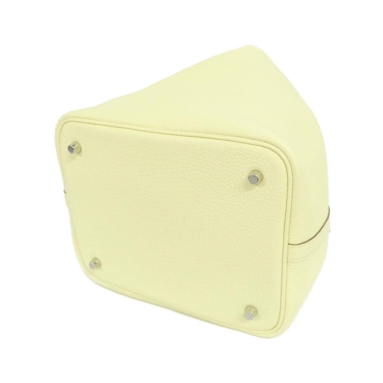 HERMES HERMÈS Picotin 060991CK Bag Clemence Clemence 皮 未使用品 - 縮圖 2