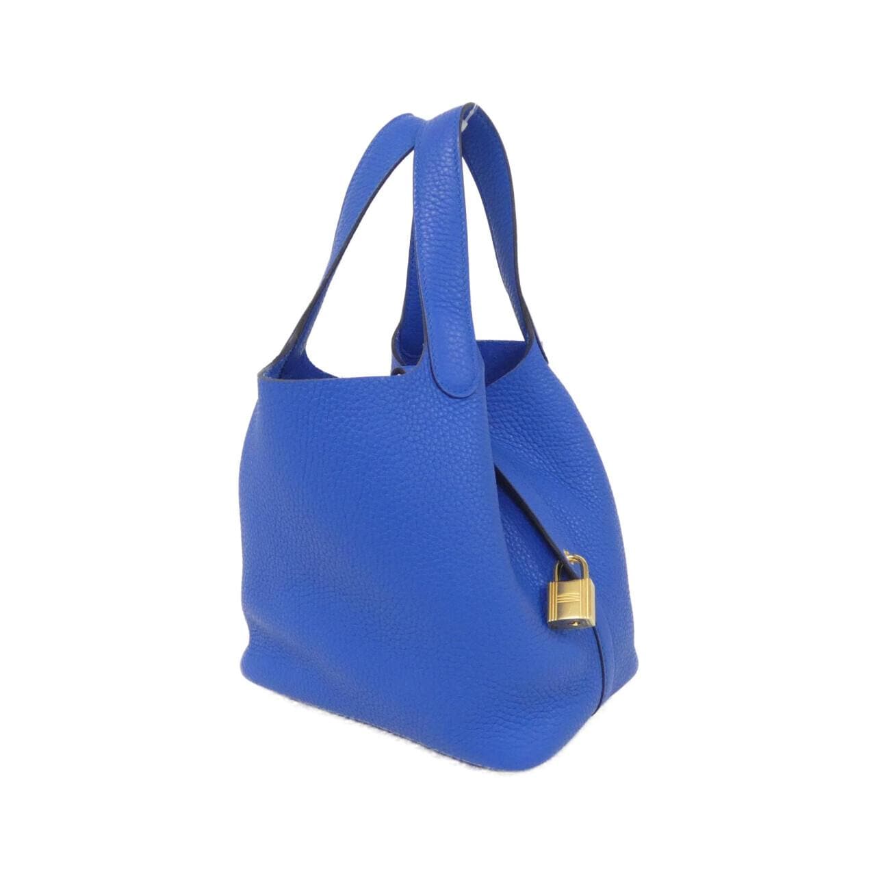 HERMES HERMÈS Picotin 056289CC Bag Clemence Blue