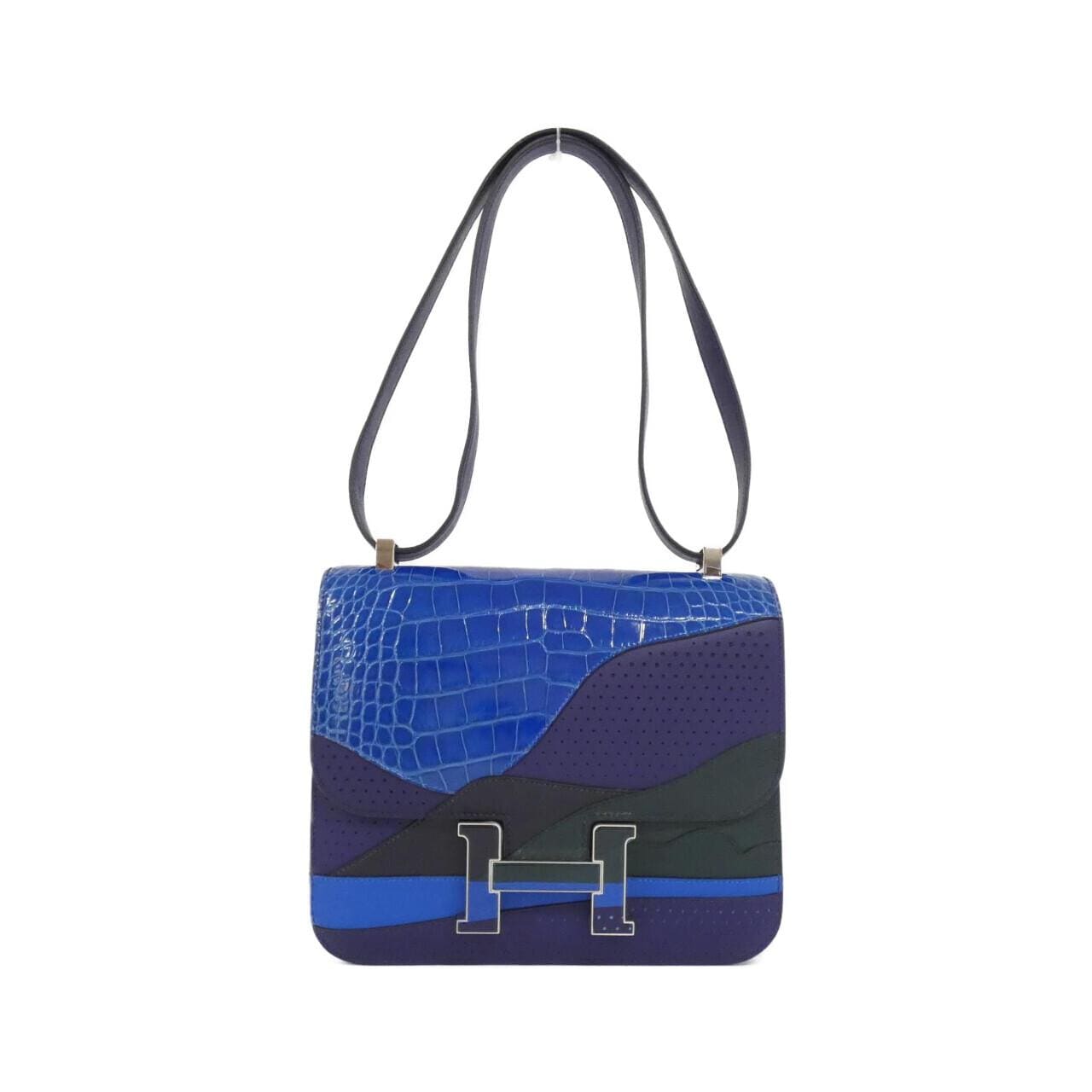 HERMES HERMÈS Constance 076114CK Shoulder Bag Box Calf Black