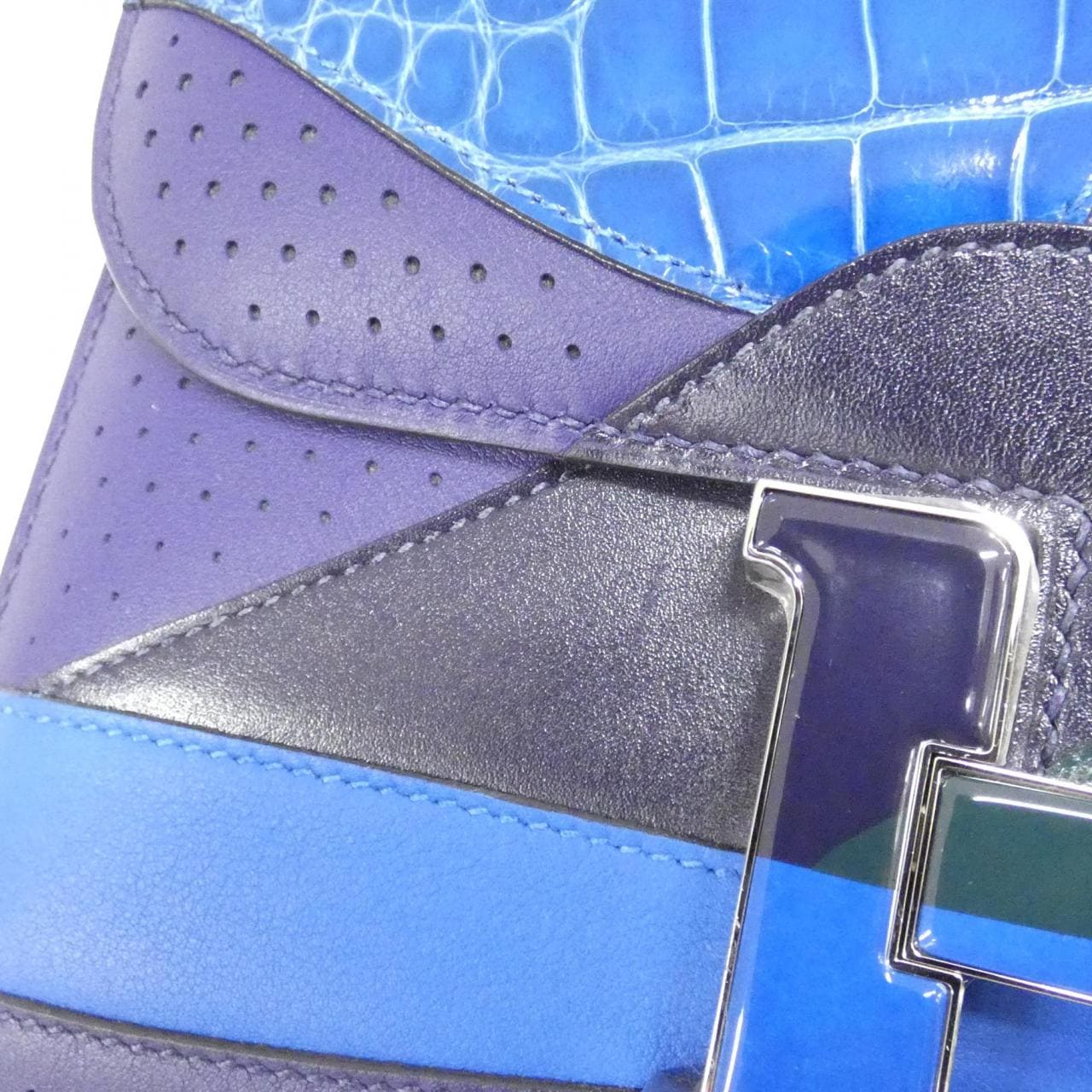 HERMES HERMÈS Constance 076114CK Shoulder Bag Box Calf Black Box Calf Leather Rank A - Thumbnail 4