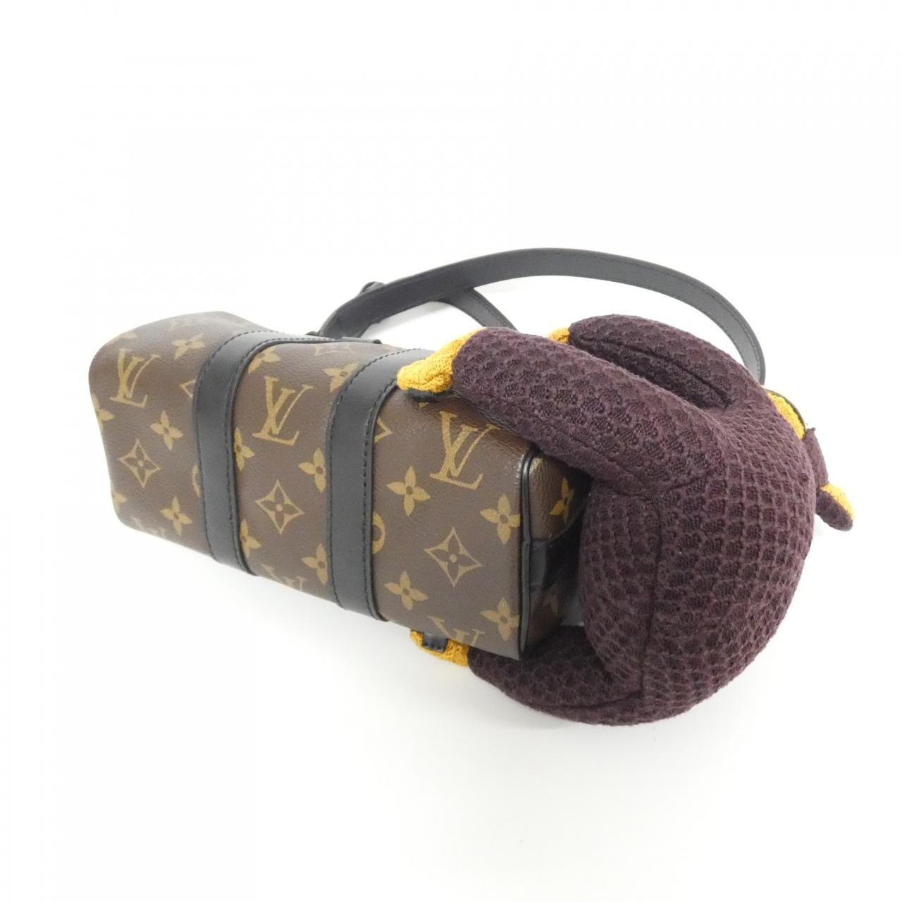 LOUIS VUITTON Keepall M80118 Boston Bag Monogram Black Monogram Rank A - Thumbnail 3