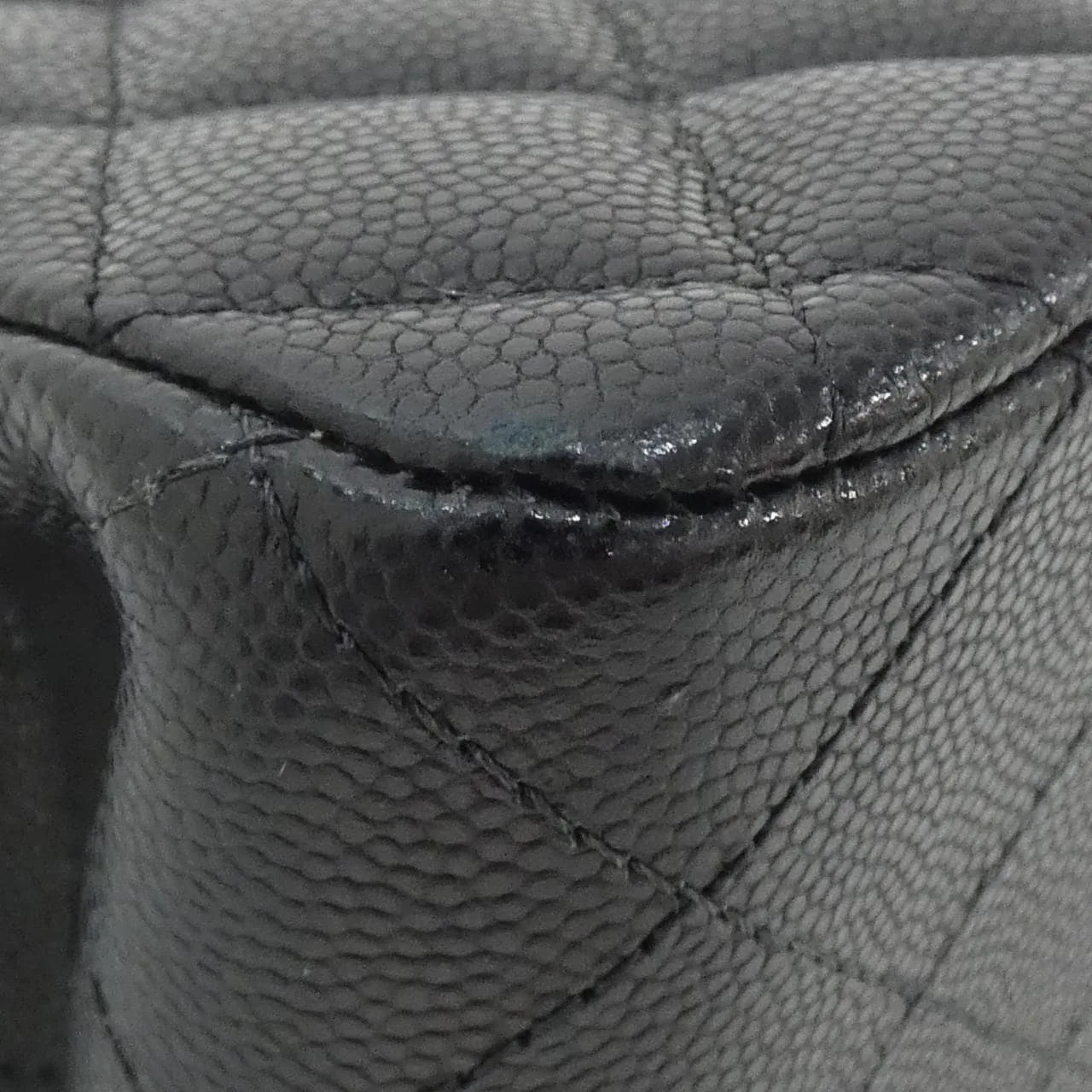 CHANEL Chanel 22 AS3176 Shoulder Grained Calfskin Black Grained Calfskin Rank A - Thumbnail 3