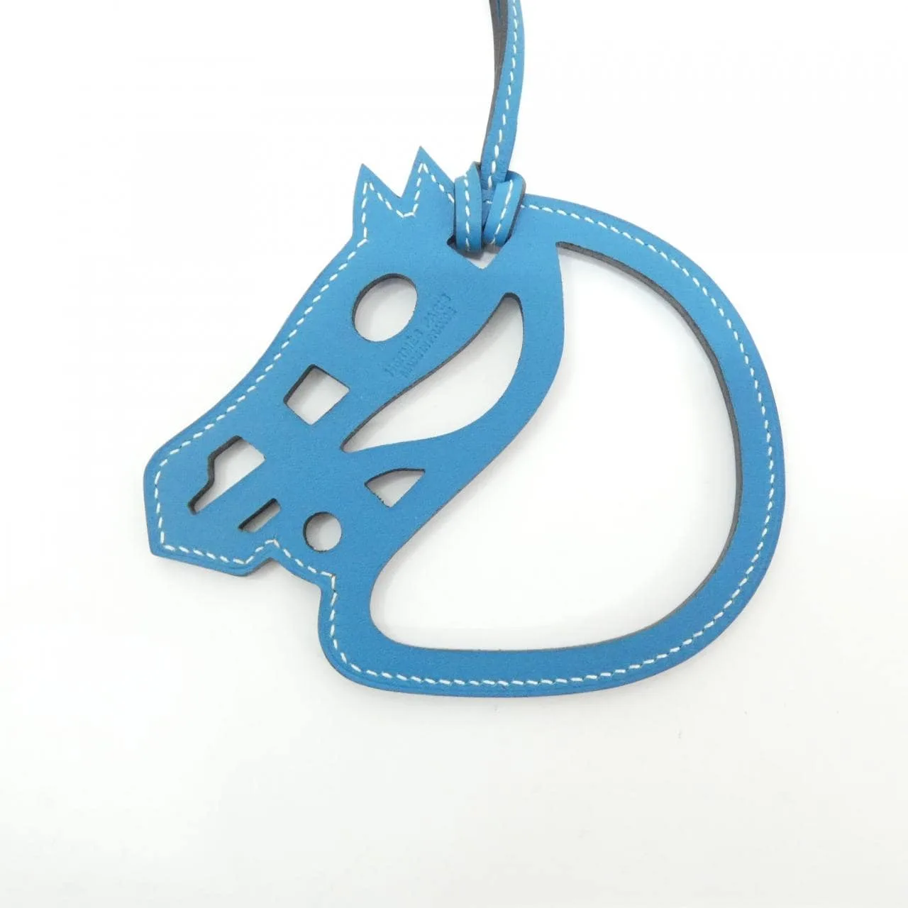 HERMES 075352CA Wallet Swift Blue Swift Leather Rank A - Thumbnail 2