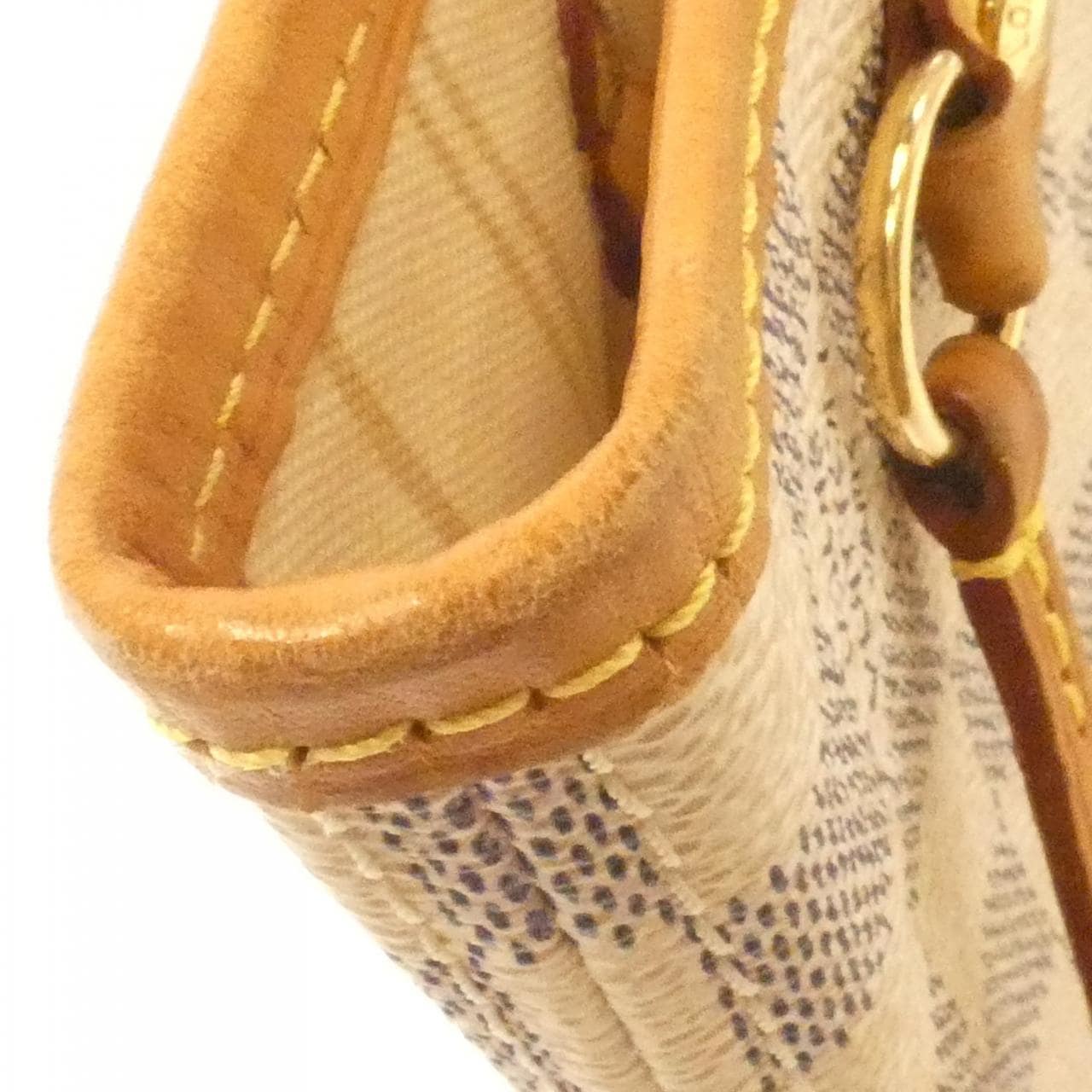 LOUIS VUITTON Neverfull N51110 Bag Damier 黑色 Damier 中古品B - 縮圖 4