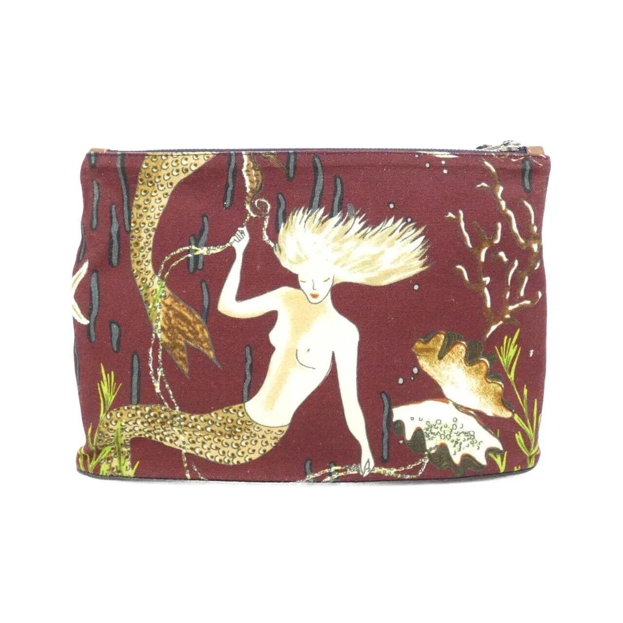 LOEWE C630C63X01 Pouch Canvas Black Canvas Rank A - Thumbnail 2