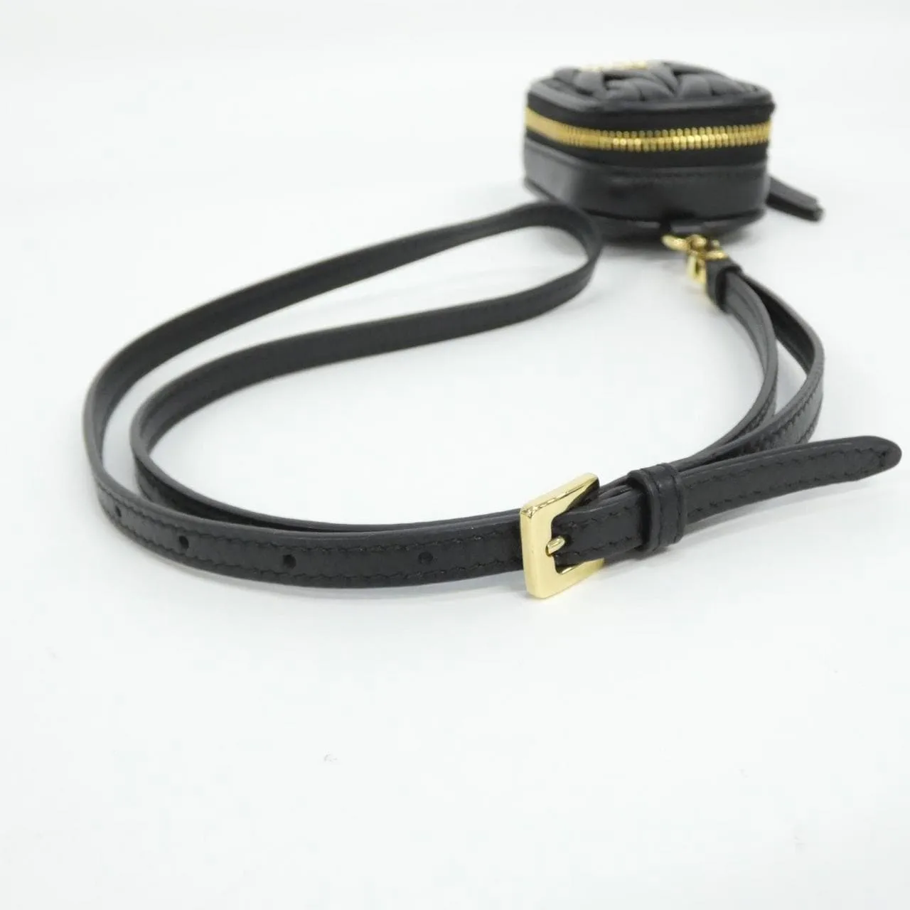 MIU MIU 5TT172 Pouch 黑色 中古品A - 縮圖 4