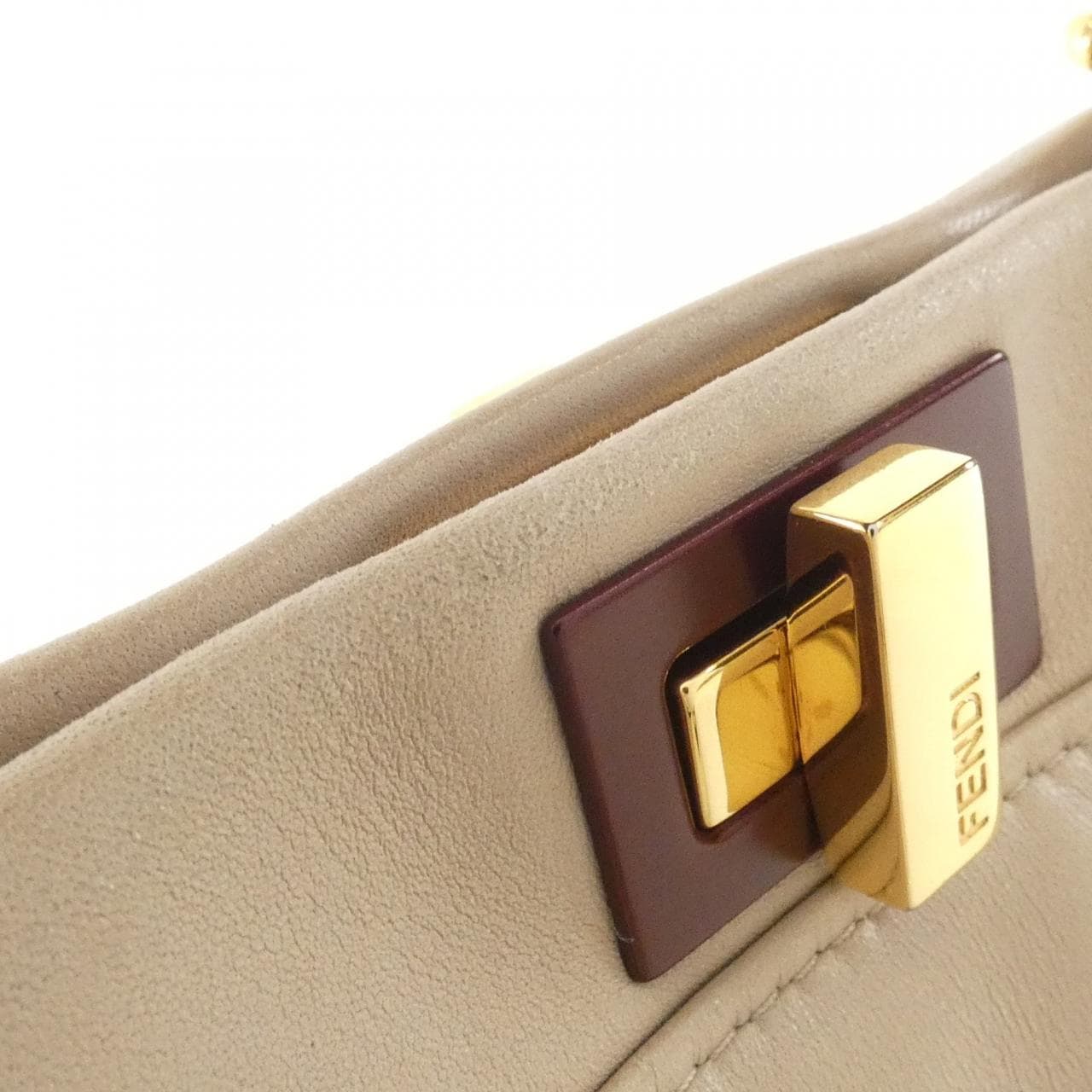 FENDI Peekaboo 8BN244 68H Bag Lambskin Black Lambskin - Thumbnail 3