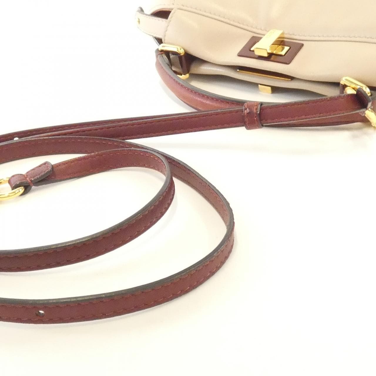 FENDI Peekaboo 8BN244 68H Bag Lambskin Black Lambskin - Thumbnail 6