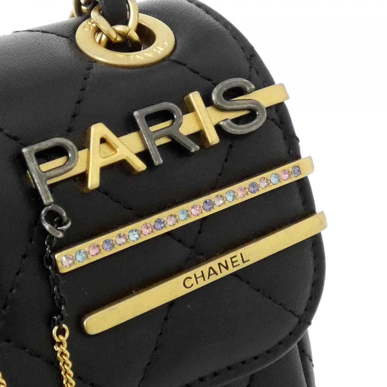 CHANEL AS2978 Shoulder Lambskin 黑色 羊皮 中古品A - 縮圖 5