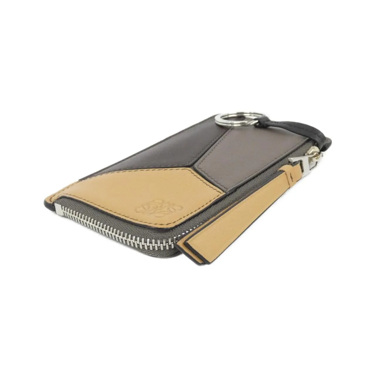 LOEWE Puzzle C510R50X01 Coin Case 黑色 中古品A - 縮圖 3