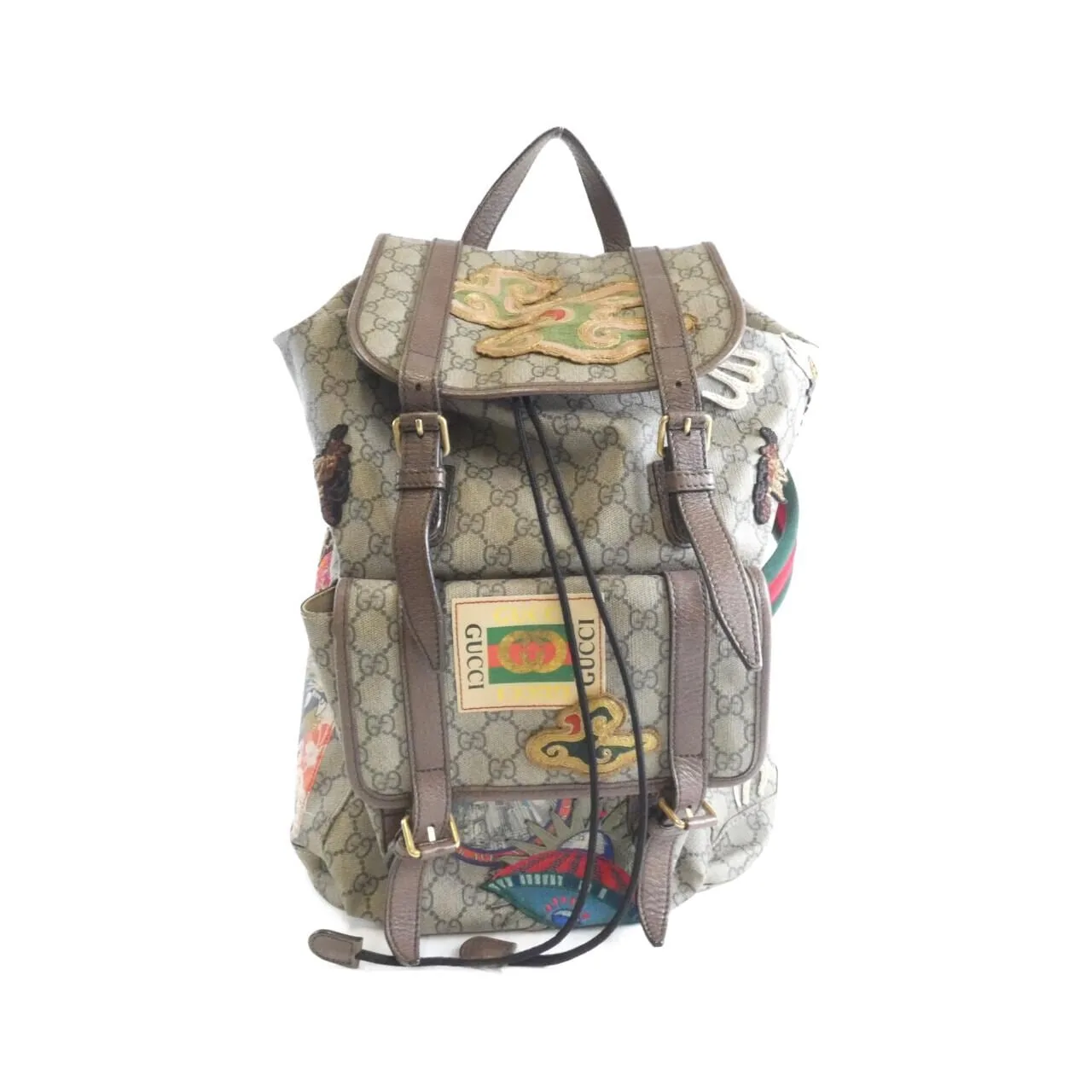 GUCCI 473869 K9RPT Backpack Canvas Black