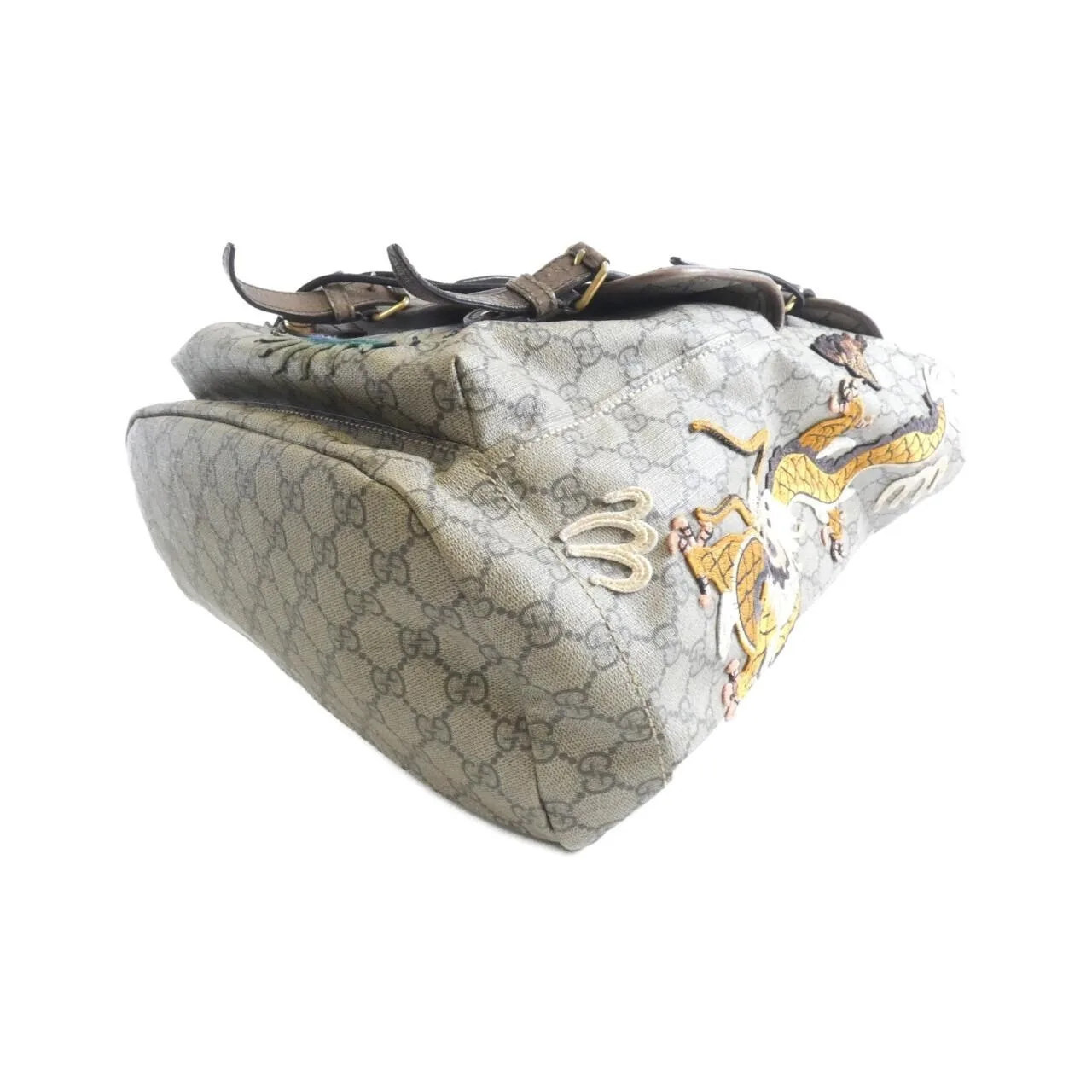 GUCCI 473869 K9RPT Backpack Canvas Black Canvas Rank B - Thumbnail 3