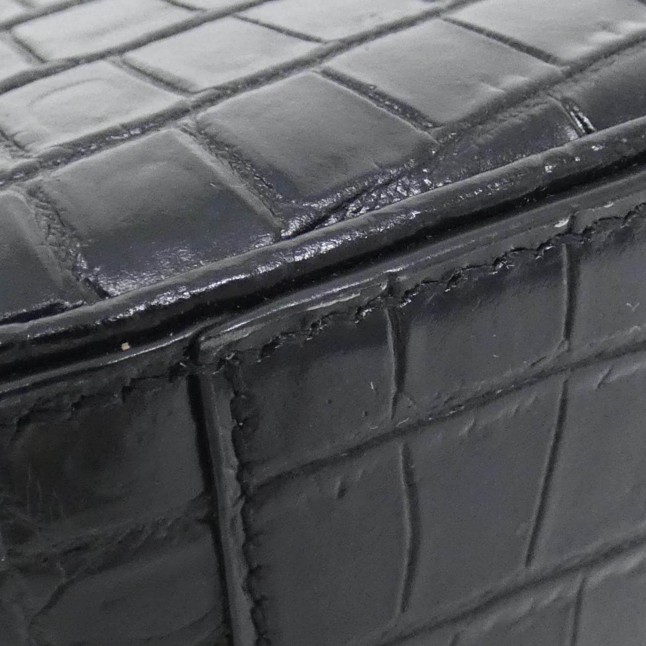 SAINT LAURENT 657228 DZESW Shoulder Bag 黑色 中古品A - 縮圖 3