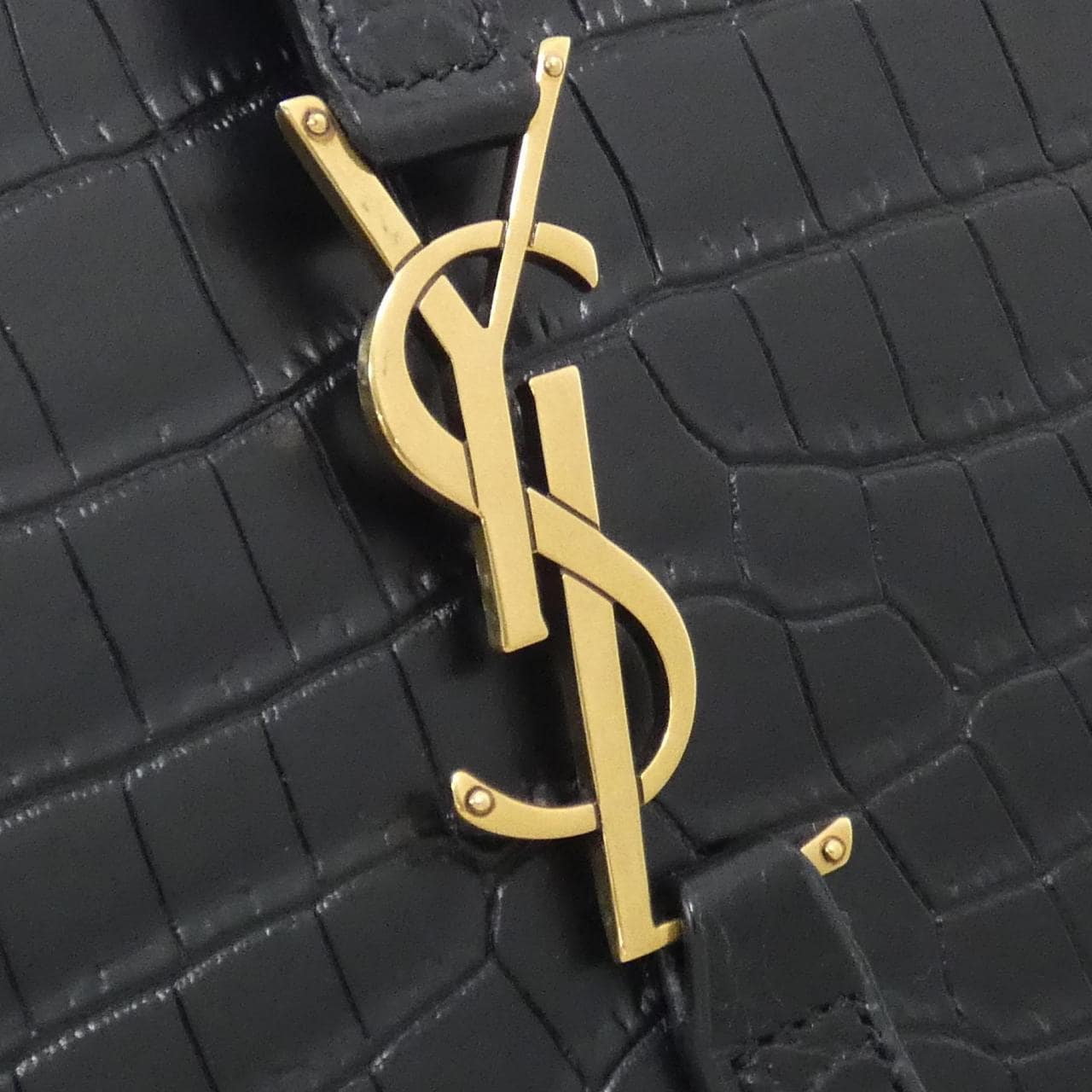 SAINT LAURENT 657228 DZESW Shoulder Bag 黑色 中古品A - 縮圖 4