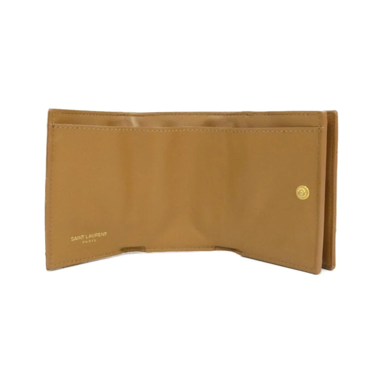 SAINT LAURENT 668274 BOWA1 Wallet 黑色 中古品A - 縮圖 5