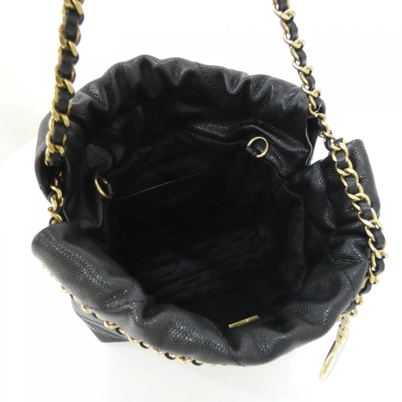 CHANEL Chanel 22 AS3980 Handbag Grained Calfskin Black Grained Calfskin Rank A - Thumbnail 7