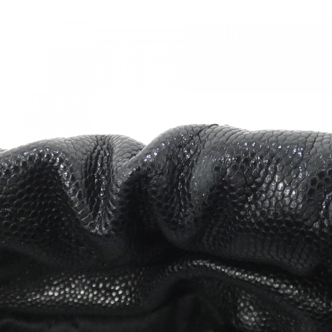 CHANEL Chanel 22 AS3980 Bag Grained Calfskin 黑色 荔枝紋牛皮 中古品A - 縮圖 8