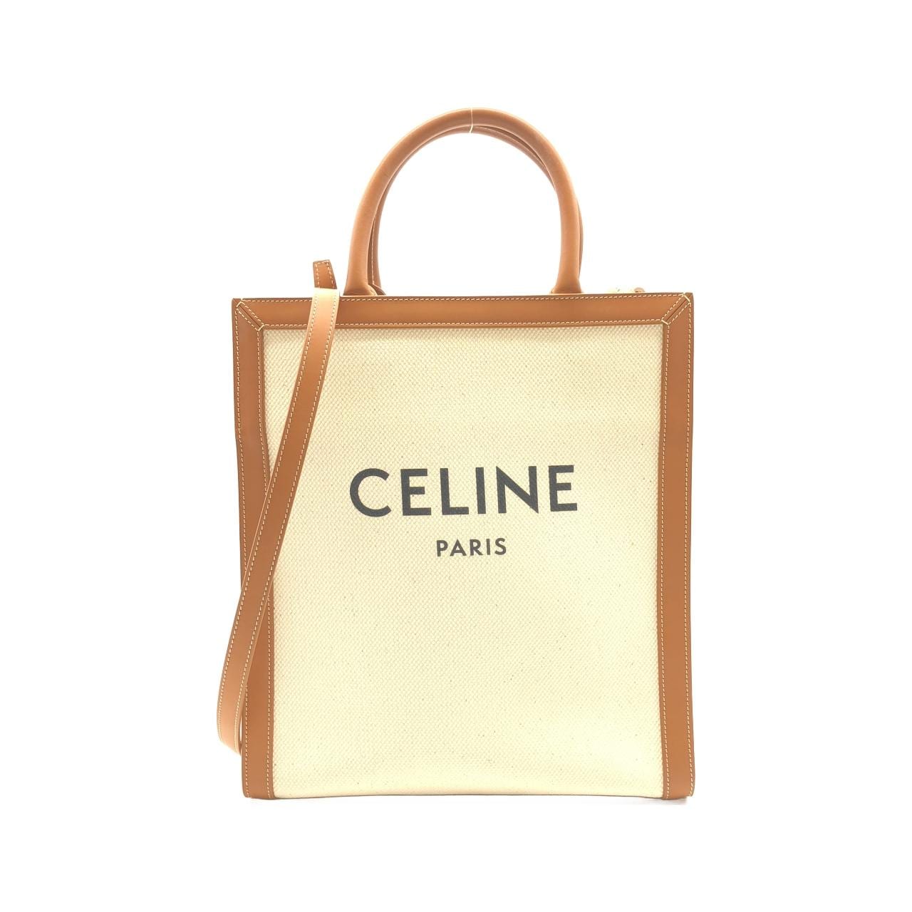 CELINE Cabas 192082BNZ Bag Canvas